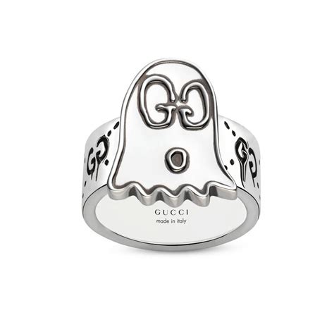 gucci ghost necklace macy's|Gucci ghost ring used.